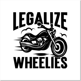 Legalize Wheelies v4 Posters and Art